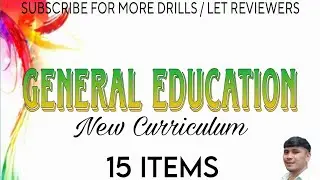 General Education LET Review Drills