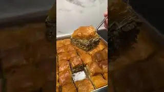 ASMR Soğuk baklava yapımı 😍￼