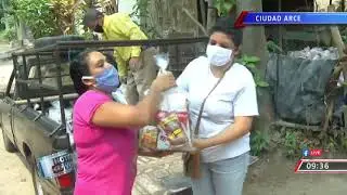 Salvadoreños en el exterior brindan ayuda a personas necesitadas