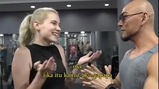 BAPERIN BULE CANTIK... SAMPE PINGSAN.