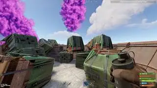 Calling in 20 Supply Drops in Rust