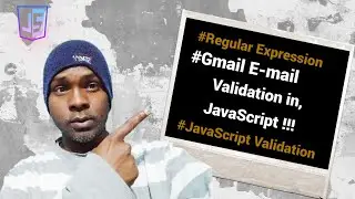 JavaScript Tutorial (2024-2025). Email Id validation using regex pattern.