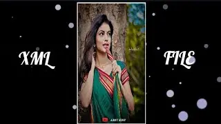 JHUMKA ×SAREE KE FALL SA XML🍁👀|| NEW TREND XML🗄️🌈|| XML FILE ALIGHT MOTION PROJECT ⤵️@ amit edit