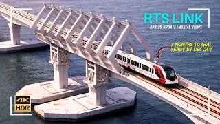 RTS Link Construction Update April 2026 | JB to Singapore in 5 MINUTES!