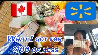 Grocery shopping on a BUDGET at WALMART| Shopping with $100 or less (This is the best day to shop)