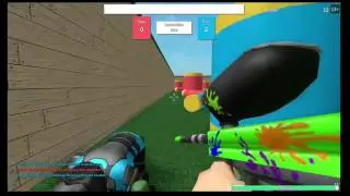 Roblox Paintball Frenzy (Funny Moments)