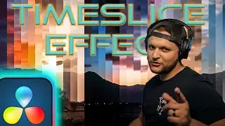 HOW TO MAKE A TIMESLICE TIMELAPSE EFFECT in DAVINCI RESOLVE 17 | LEVEL UP YOUR TIMLAPSES