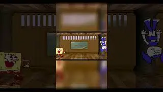 SpongeBob drops the fart bomb on XJ9