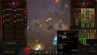 Diablo 3 Monk/Barb S19 Farming & GR Pushing