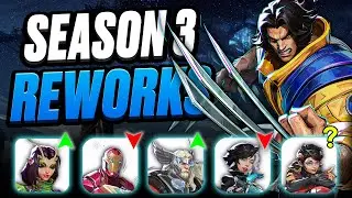 *NEW* Buffs and Nerfs TIER LIST - Tanks, DPS and Supports Need MASSIVE Changes in Season 3