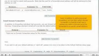 How to setup email forwarding (redirects) in cPanel