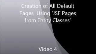 JSF Tutorial Shopping Cart : Create default JSF Pages-Primefaces,Netbeans : Video 4