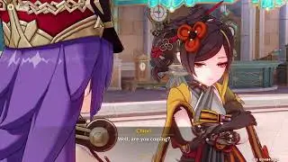 Genshin Impact Character Story Quest - Chiori: Cisoria Act I When They Talk About Tonight