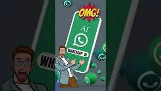 WhatsApp AI 😱😳 #artificialintelligence #aishorts