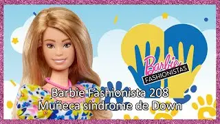 Barbie Fashionistas 208 - Muñeca con síndrome de Down con vestido floral - Breve Reseña en Español