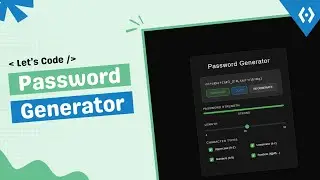 Build Password Generator JavaScript Project | HTML CSS JS project Random Password Generator