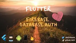 Flutter Firebase - Database Auth [Architecture,Preferences,Abstraction]