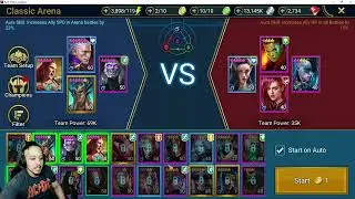 Choccy Milk account takeover: Demonic's Bronze to Silver Arena Team Raid: Shadow Legends