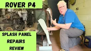 Rover P4:  Rotten Splash Panels.