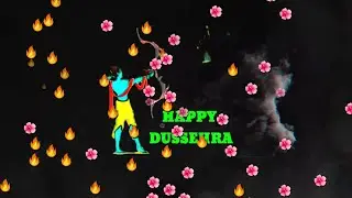 Happy Dussehra 2020 | Dussehra, Vijayadashami Smoke Animation Video Editing in Kinemaster by AJay