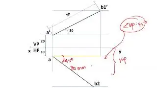 Projection of Lines - 1 | Shortcuts | Basic Problem | Engineering Graphics | EG | Tamil