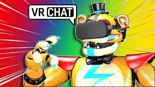 GLAMROCK FREDDY GOE'S ON VR CHAT! SECURITY BREACH!