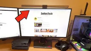 Brighten Up Your Desk with the BenQ ScreenBar Halo LED Monitor Light!