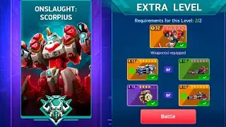 Extra Level - Onslaught Scorpius New PvE - Mech Arena