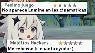 ¡Comentarios De Una Estrella Genshin Impact Google Play Store!