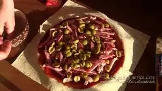 Пицца на скорую руку - Пицца из лаваша