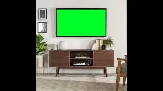 TV Drawing Room Green Screen | TV broadcast green screen no copyright video