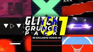 Glitch Grunge Pack 01 - 30 Videos 4K (DJs / VJs / Events) maverixs.com