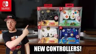 Nintendo Switch Wired Fight Pad Pro Review! (Sonic, Yoshi, Zelda, Link)