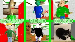 Baldi's Meme House // Many different characters █ Baldi's Basics █