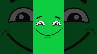 Toon Face yawns  - Animation chroma key