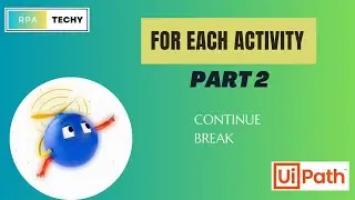 For Each activity in UiPath Studio