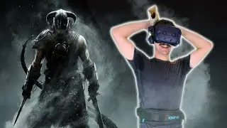 SKYRIM VR: My First Time In Skyrim VR On My Kat Walk C