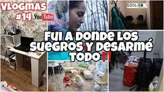 VLOGMAS🎄14 Esta mudanza no termina,lo estoy logrando🙏🏻Ya casi tenemos salita🛋️Puesto de trabajo ✅🎧