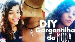 DIY: Gargantilha da Moda | Por: Deborah Ferré