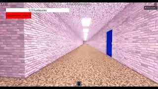 beating baldi's funny schoolhouse in roblox
