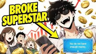 When a viral star gets paid and rent, bills and a LOAN leave him 60 CENTS! | Manhwa Recap