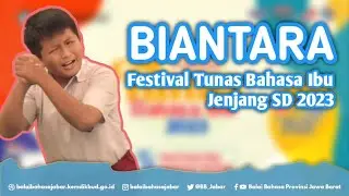 Pemenang VI Biantara Kategori Putra Jenjang SD, FTBI  Jawa Barat dan Banten 2023