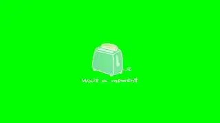 AESTHETIC LOADING GREEN SCREEN