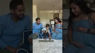 Telling Our Son He’s Going to be a Big Brother 🥹