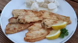 Pan fried plaice fillet recipe | Simple Fish Recipe