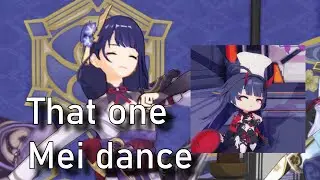 Raiden Shogun Baal does that one Raiden Mei dance
