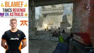 CS2 fnatic blameF 4 Kills vs Astralis Ancient ESL S20