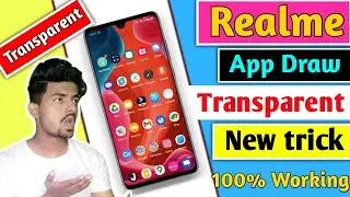 Realme Transparent App Draw on Kaise karna || How to Enable transparent App Draw