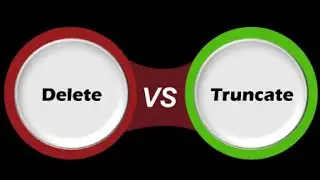 1 DIFFERENCE BETWEEN DELETE AND TRUNCATE