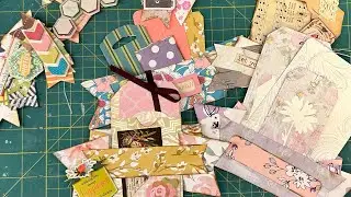 BANNER POCKETS! How to Mass make easy junk journal ephemera and happy mail pockets #15minuteephemera